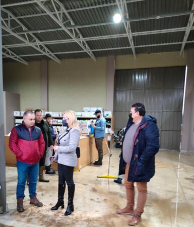 Επικοινωνία Αυγερινοπούλου με Τριαντόπουλο για την οικονομική στήριξη των πληγέντων στην Ηλεία ενόψει της επισκέψεώς του στον Νομό