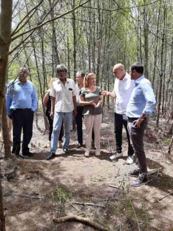 Δ. Αυγερινοπούλου για την επίσκεψη του Υφυπ. Περιβάλλοντος κ. Αμυρά στην Ηλεία: «Θωρακίζουμε τα δάση μας και υλοποιούμε κρίσιμες προληπτικές δράσεις για την αντιπυρική προστασία» (photos)