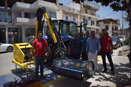Δήμος Ανδραβίδας Κυλλήνης: Νέος εξοπλισμός και μηχανήματα για το πράσινο και την καθαριότητα (Photos)