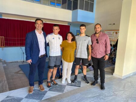 ΠΔΕ: Επισκέψεις του Αντιπεριφερειάρχη, Δ. Νικολακόπουλου σε σχολεία για την Ημέρα του Σχολικού Αθλητισμού (Photos)