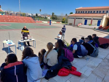 4ο Γυμνάσιο Πύργου: Συμμετοχή στην Πανελλήνια εκπαιδευτική δράση «Το πείραμα του Ερατοσθένη»